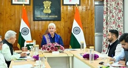 जम्मू-कश्मीर: उपराज्यपाल मनोज सिन्हा ने इंडियन रेड क्रॉस सोसाइटी, J&K की वार्षिक आम बैठक की अध्यक्षता की