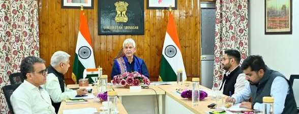 जम्मू-कश्मीर: उपराज्यपाल मनोज सिन्हा ने इंडियन रेड क्रॉस सोसाइटी, J&K की वार्षिक आम बैठक की अध्यक्षता की