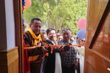 Director Sheep Husbandry Department UT Ladakh Inaugurates Newly Established District Sheep Husbandry Officer’s Office in Changthang District