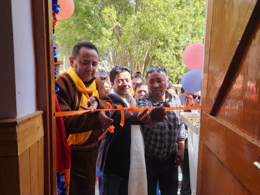 Director Sheep Husbandry Department UT Ladakh Inaugurates Newly Established District Sheep Husbandry Officer’s Office in Changthang District