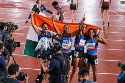 एशियन गेम्स में भारत की बेटियों का कमाल, 4×400 मीटर रिले में जीता गोल्ड