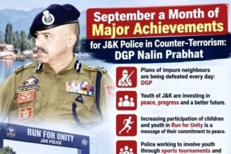 जम्मू/श्रीनगर: Nalin Prabhat ने कहा कि सितंबर महीना Jammu and Kashmir Police के लिए आतंकवाद-रोधी अभियानों के लिहाज से बेहद सफल रहा। इस दौरान सुरक्षा बलों ने कई अहम ऑपरेशनों को अंजाम दिया और क्षेत्र में शांति एवं कानून-व्यवस्था बनाए रखने में महत्वपूर्ण भूमिका निभाई। डीजीपी ने बताया कि पुलिस ने केवल सुरक्षा अभियानों पर ही नहीं, बल्कि समाज के विभिन्न पहलुओं पर भी ध्यान केंद्रित किया। युवाओं को खेल गतिविधियों और सामाजिक पहलों से जोड़ने के लिए विशेष कार्यक्रम चलाए गए, जिससे उन्हें सकारात्मक दिशा देने में मदद मिली। साथ ही, नशा विरोधी अभियान को भी तेज किया गया। डीजीपी के अनुसार, अब तक 3,257 एनडीपीएस (NDPS) मामले दर्ज किए गए हैं, जिनमें से 2,500 से अधिक मामलों का निपटारा किया जा चुका है। इस अभियान के तहत करीब 4,000 लोगों को गिरफ्तार किया गया और 170 मामलों में दोषसिद्धि (Convictions) भी सुनिश्चित की गई है। डीजीपी नलिन प्रभात ने कहा कि पुलिस भविष्य में भी इसी तरह सख्ती और सक्रियता के साथ काम जारी रखेगी, ताकि जम्मू-कश्मीर में शांति, सुरक्षा और समाजिक स्थिरता को और मजबूत किया जा सके।