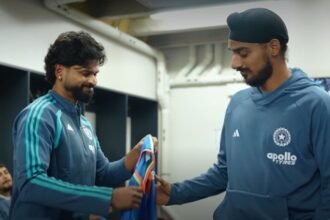 अर्शदीप सिंह को 100वें T20I पर मिला खास सम्मान, कप्तान श्रेयस अय्यर ने भेंट की स्पेशल जर्सी