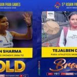 Asian Para Games: Simran Strikes Gold, Debutant Tejalben Gets Bronze In Women’s 200m T12 Event
