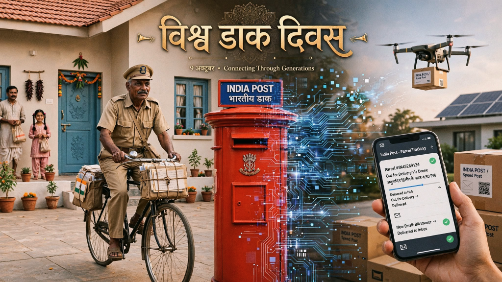चिट्ठियों की खुशबू से डिजिटल संदेशों तक, बदलते दौर में डाक की कायम है अपनी पहचान