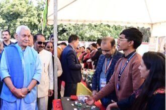 कृषि-बागवानी की चुनौतियों से निपटने के लिए AI और मानव बुद्धिमत्ता में तालमेल जरूरी: एलजी मनोज सिन्हा